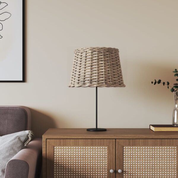 Provira Lampenkap Ø40x26 cm wicker bruin