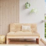 Provira Tuinmiddenbank 120x80 cm massief grenenhout