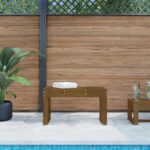 Provira Tuinbank 80x38x45 cm massief grenenhout honingbruin