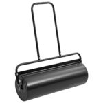 Provira Gazonroller met handvat 63 L ijzer en staal zwart