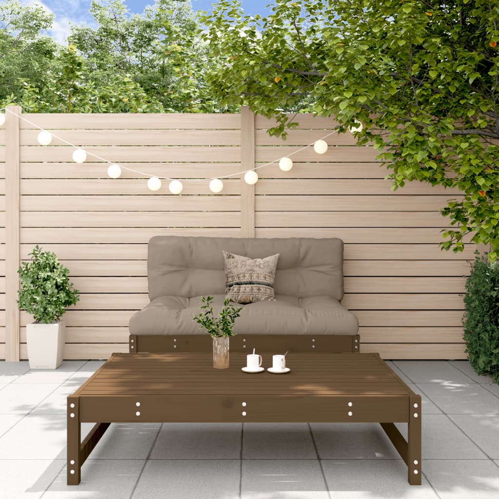 8720845839673_m_en_hd_1 Provira 2-delige Loungeset met kussens massief hout honingbruin - Image 1