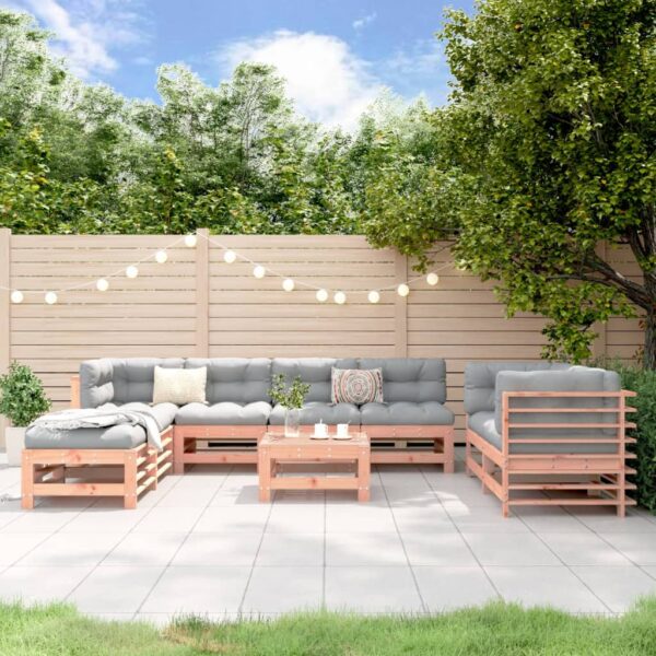 Provira 9-delige Loungeset massief douglashout