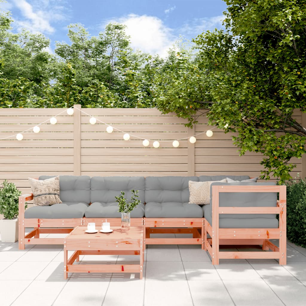 8720845843267_m_en_hd_1 Provira 6-delige Loungeset massief douglashout - Image 1