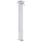 Provira Waterzuil vierkant 80 cm roestvrij staal