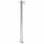 Provira Waterzuil rond 60 cm roestvrij staal