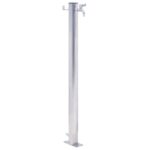 Provira Waterzuil rond 80 cm roestvrij staal