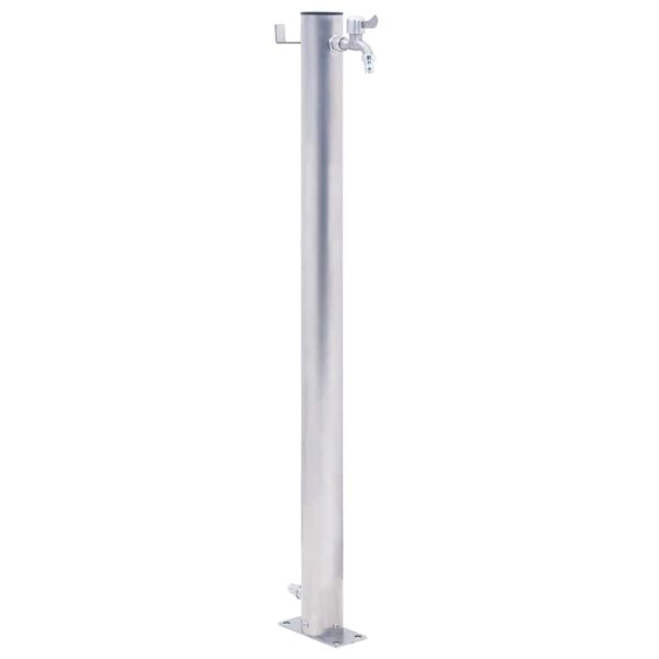 Provira Waterzuil rond 80 cm roestvrij staal