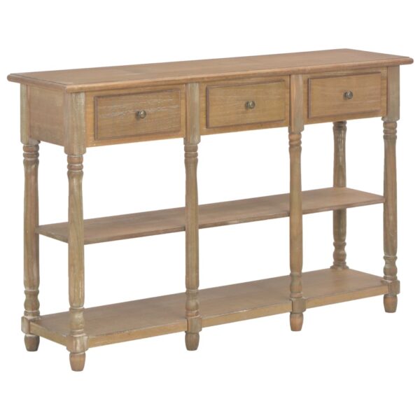 Provira Wandtafel 110x30x76 cm bewerkt hout