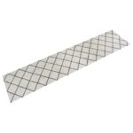 Provira Keukenmat wasbaar geblokt 60x300 cm fluweel
