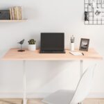 Provira Bureaublad 110x60x1,5 cm massief beukenhout
