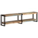 Provira Tv-meubel 160x30x40 cm massief gerecycled hout