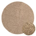 Provira Vloerkleed ZIZUR binnen en buiten 90 cm jute look
