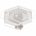 Provira Rookgenerator koud 6-hoekig 22,5 cm roestvrij staal