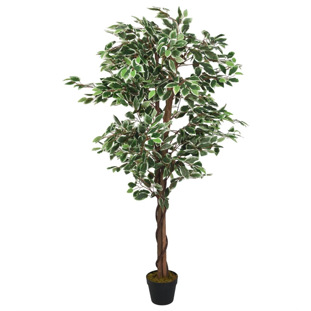 8721012135383_a_en_hd_1 Provira Kunstplant ficus 630 bladeren 120 cm groen - Image 1