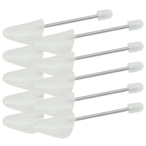 Provira Schoenspanners 5 paar EU 38-44 kunststof wit