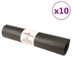 Provira Vuilniszakken 250 st 120 l zwart