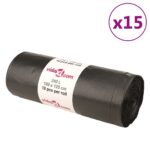 Provira Vuilniszakken 150 st 240 l zwart