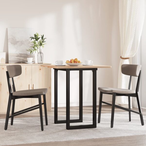 Provira Eettafelpoten O-frame 60x40x73 cm gietijzer
