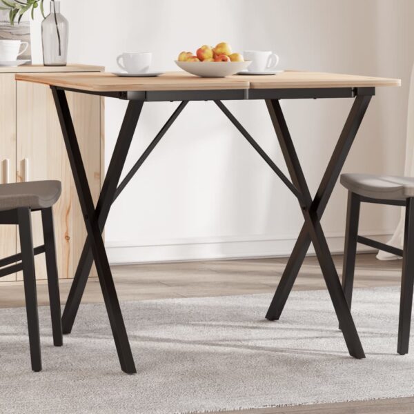 Provira Eettafelpoten X-frame 60x60x73 cm gietijzer