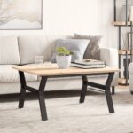 Provira Salontafelpoten Y-frame 80x70x43 cm gietijzer