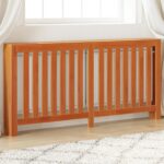 Provira Radiatorombouw 169x19x84 cm massief grenenhout wasbruin