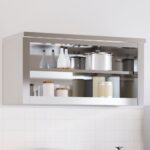 Provira Keukenwandkast met schap roestvrij staal