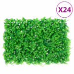  Provira Hek met kunstvarenblad 24 st 40x60 cm groen