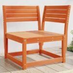 Provira Tuinhoekbank 73x73x78 cm massief grenenhout wasbruin