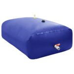 Provira Watertank met kraan opvouwbaar 3000 L PVC