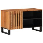 Provira Tv-meubel 80x34x46 cm massief acaciahout