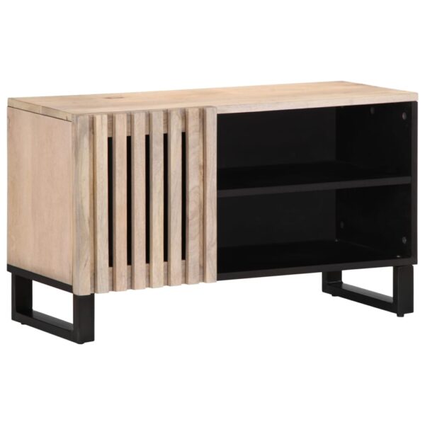 Provira Tv-meubel 80x34x46 cm massief mangohout