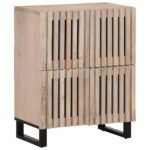 Provira Dressoir 60x34x75 cm massief mangohout