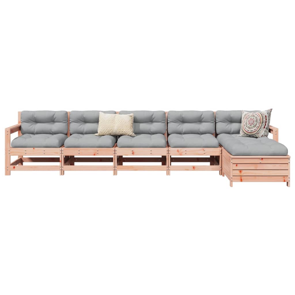 8721012898370_m_en_hd_1 Provira 6-delige Loungeset massief douglas vurenhout - Image 1