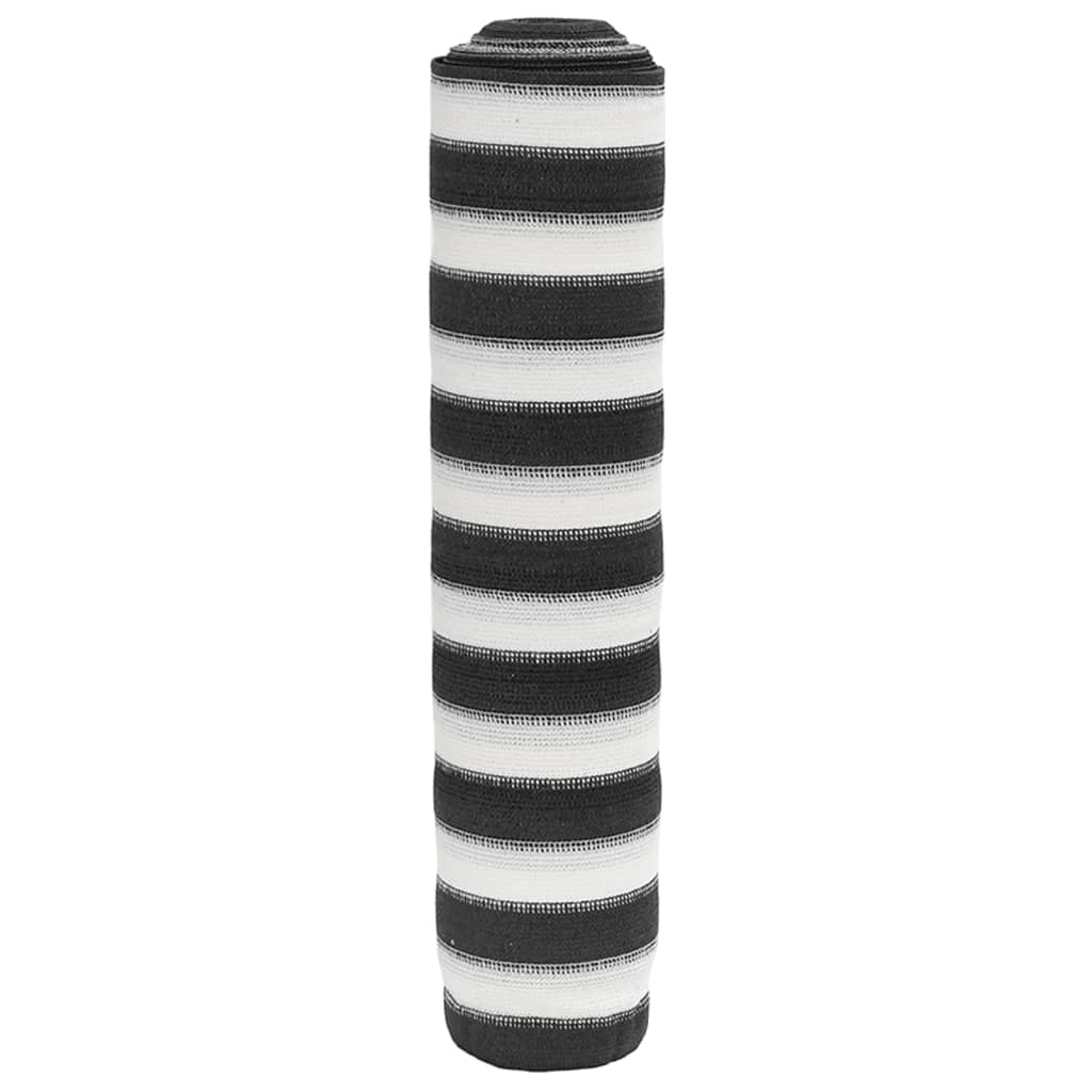 8721012915671_a_en_hd_1 Provira Privacynet 195 g/m² 1,8x50 m HDPE antracietkleurig en wit - Image 1