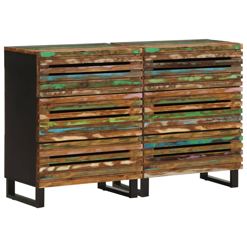8721012988927_a_en_hd_1 Provira Dressoirs 2 st 60x34x75 cm massief acaciahout - Image 1