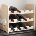 Provira Wijnrek 43x25x37 cm massief grenenhout