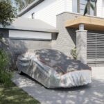 Provira Autohoes voor sedan hagelbescherming M zilverkleurig en grijs