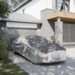 Provira Autohoes voor sedan hagelbescherming XL zilverkleurig en grijs