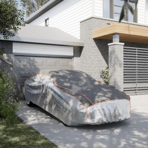 Provira Autohoes voor sedan hagelbescherming XL zilverkleurig en grijs