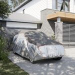 Provira Autohoes voor SUV hagelbescherming XL zilverkleurig en grijs
