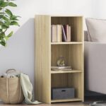 Provira Dressoir 40x41x93 cm bewerkt hout sonoma eikenkleurig