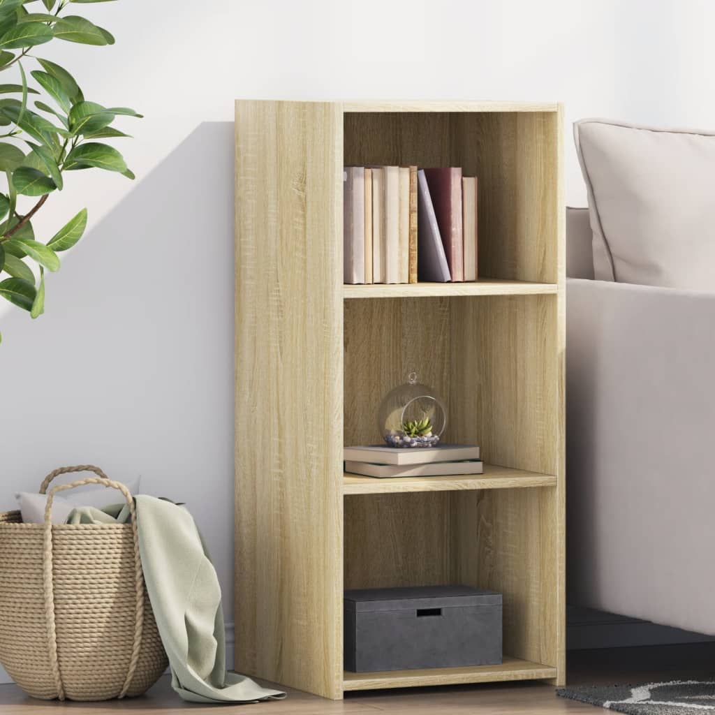 8721102652523_m_en_hd_1 Provira Dressoir 40x41x93 cm bewerkt hout sonoma eikenkleurig - Image 1