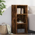 Provira Dressoir 40x41x93 cm bewerkt hout gerookt eikenkleurig