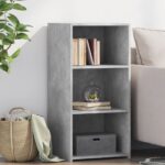 Provira Dressoir 45x41x93 cm bewerkt hout betongrijs