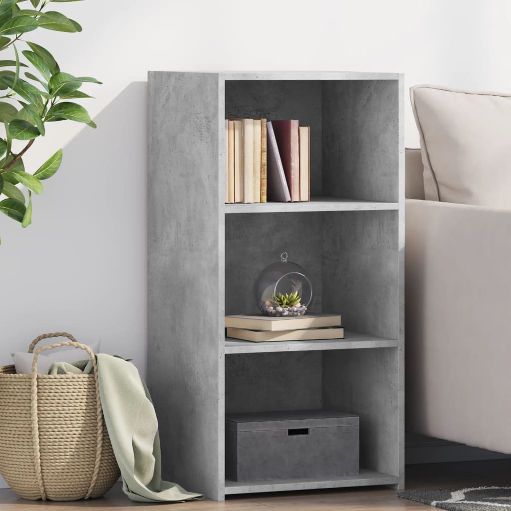 8721102652608_m_en_hd_1 Provira Dressoir 45x41x93 cm bewerkt hout betongrijs - Image 1