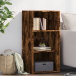 Provira Dressoir 45x41x93 cm bewerkt hout gerookt eikenkleurig