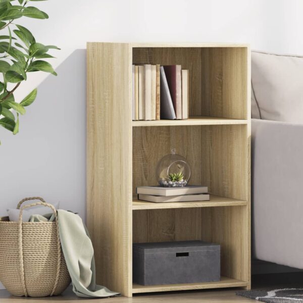 Provira Dressoir 50x41x93 cm bewerkt hout sonoma eikenkleurig