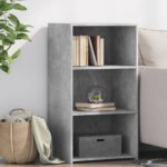 Provira Dressoir 50x41x93 cm bewerkt hout betongrijs