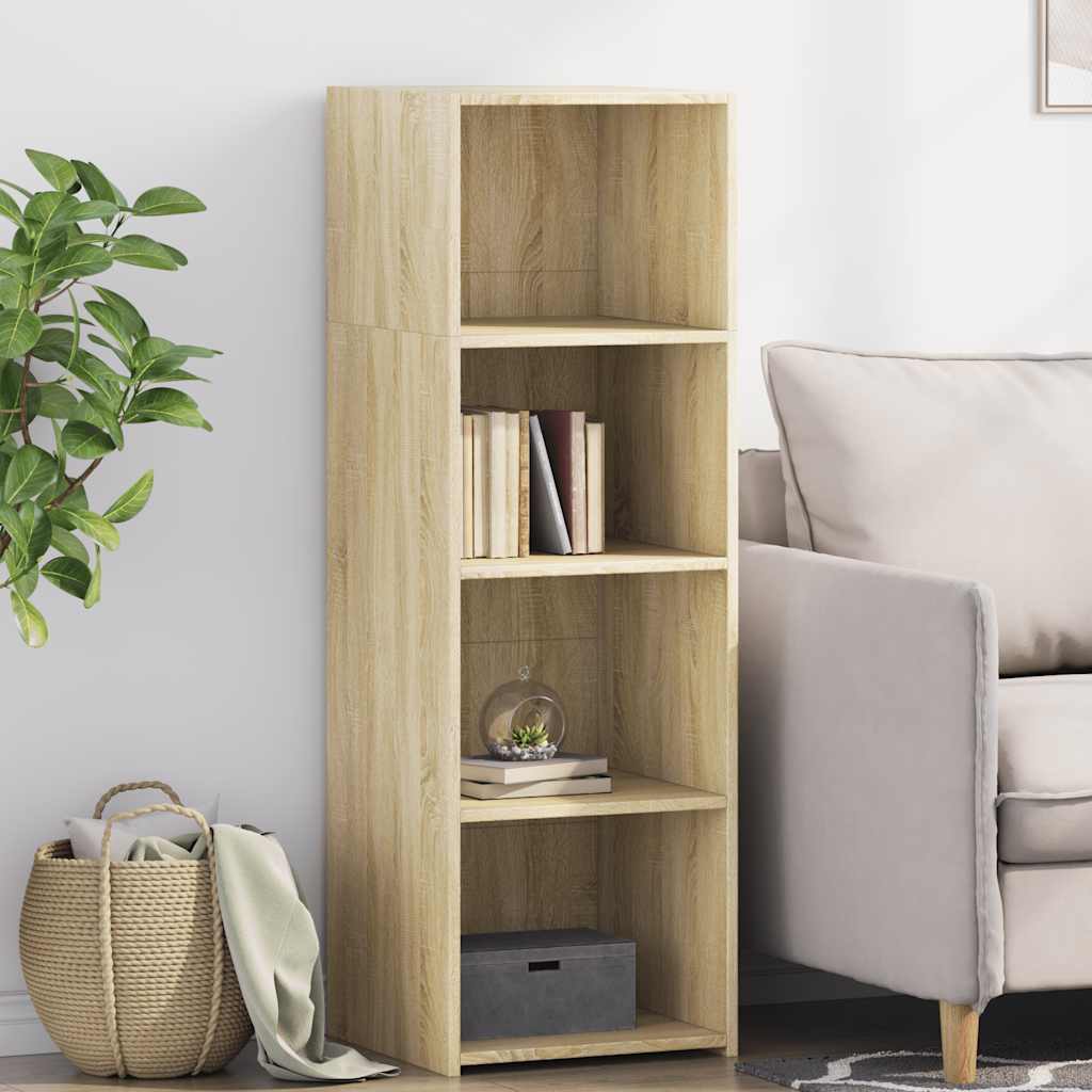8721102652875_m_en_hd_1 Provira Hoge kast 40x41x124 cm bewerkt hout sonoma eikenkleurig - Image 1