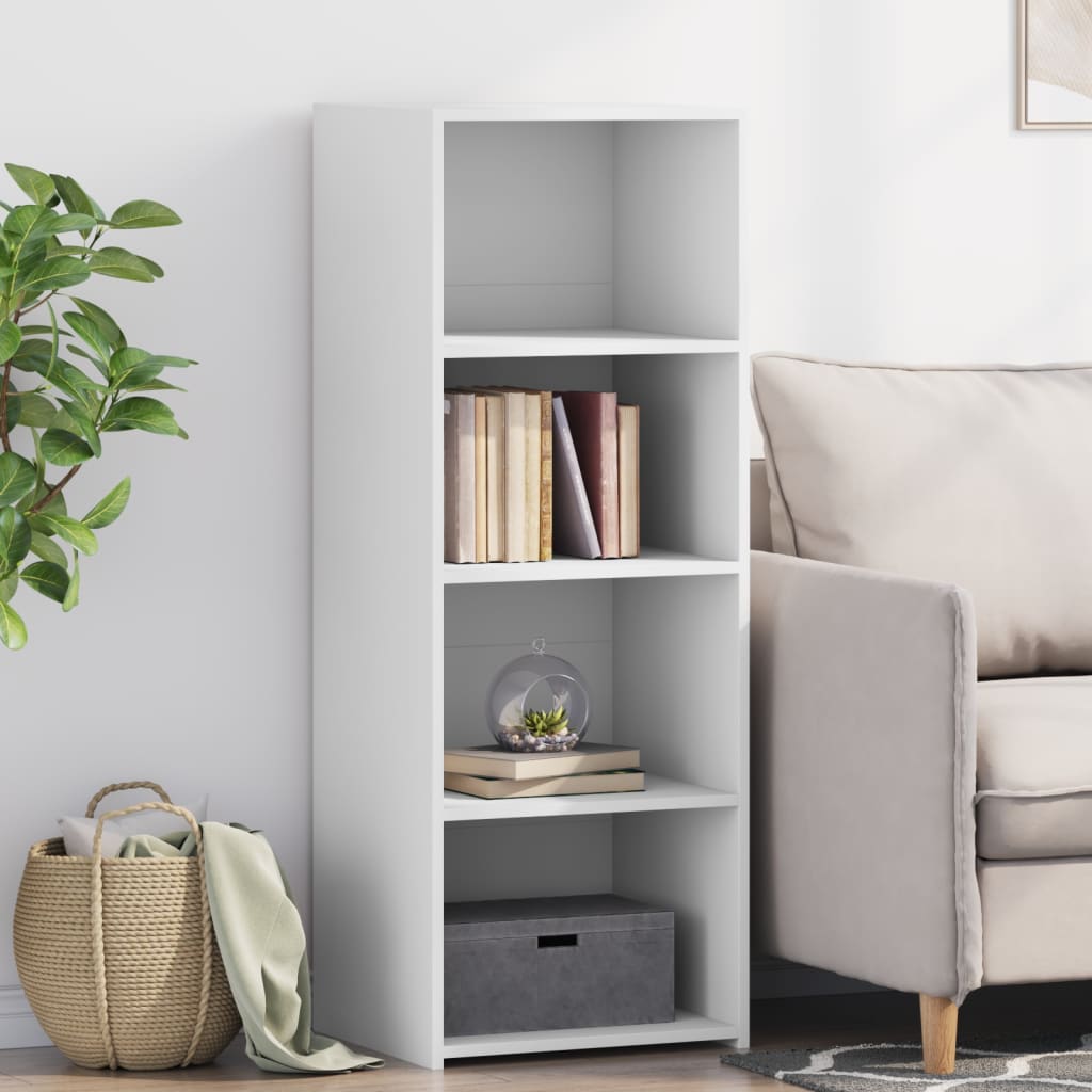 8721102652929_m_en_hd_1 Provira Hoge kast 45x41x124 cm bewerkt hout wit - Image 1